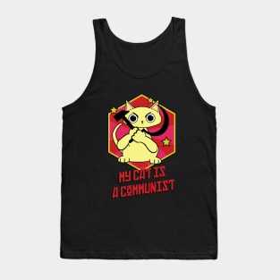 My cat is a communist Tank Top